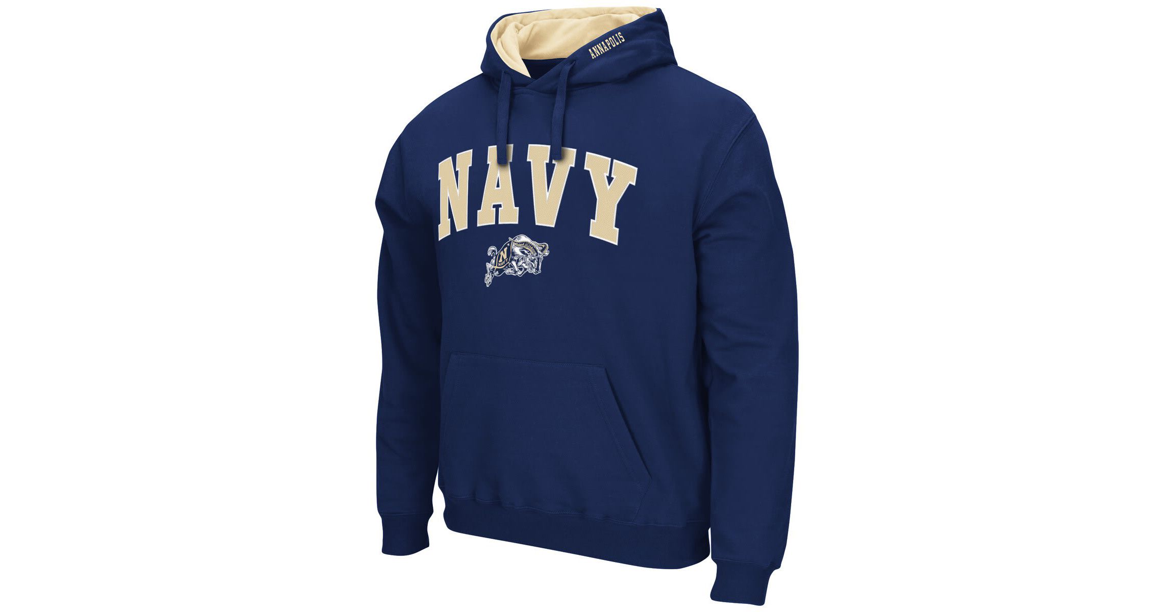 Navy Midshipmen NCAA Midshipmen Arch & Logo 3.0 Pullover Hoodie