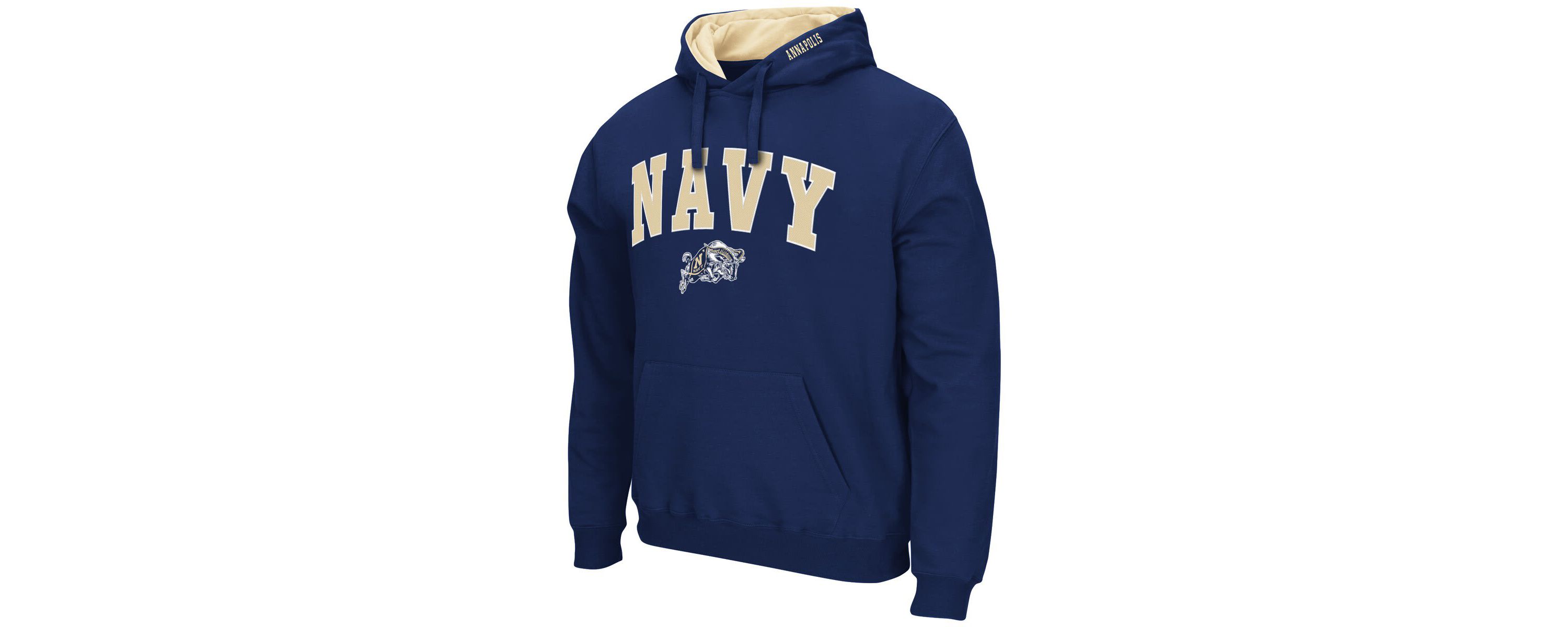 Navy Midshipmen NCAA Midshipmen Arch & Logo 3.0 Pullover Hoodie