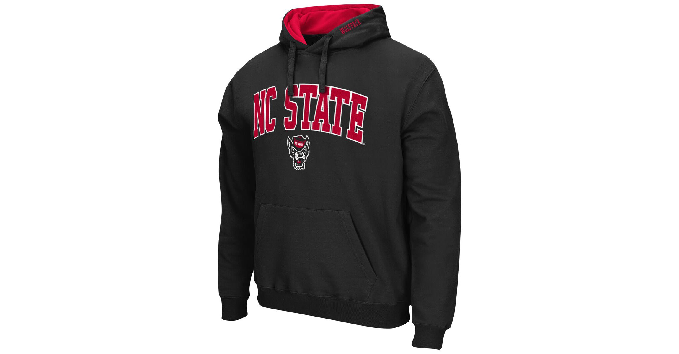 NCAA NC State Wolfpack Arch & Logo 3.0 Pullover Hoodie