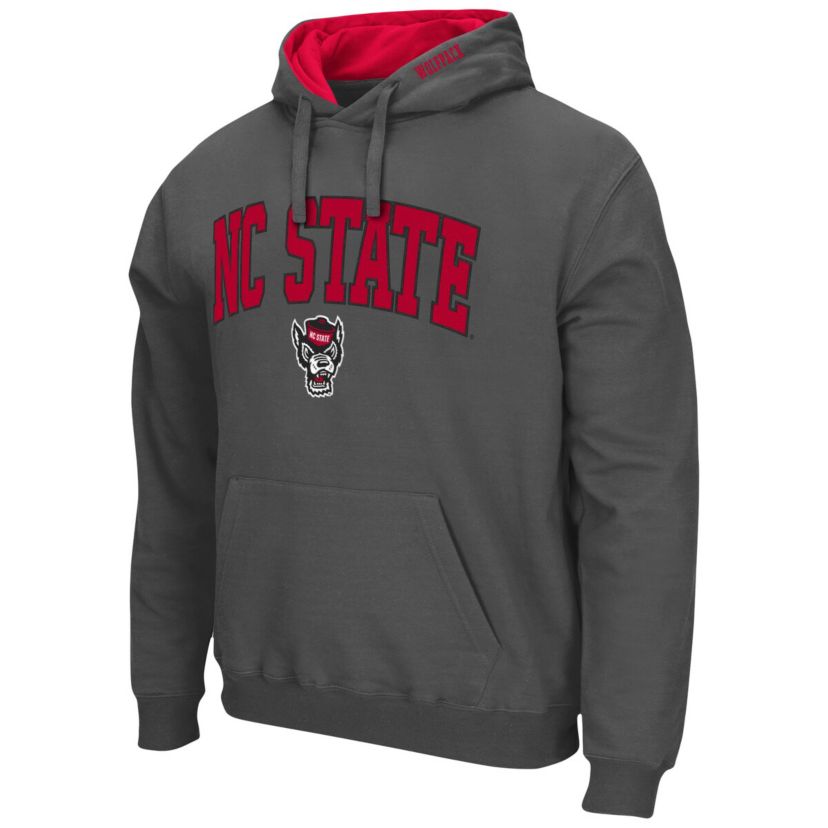 NCAA NC State Wolfpack Arch & Logo 3.0 Pullover Hoodie