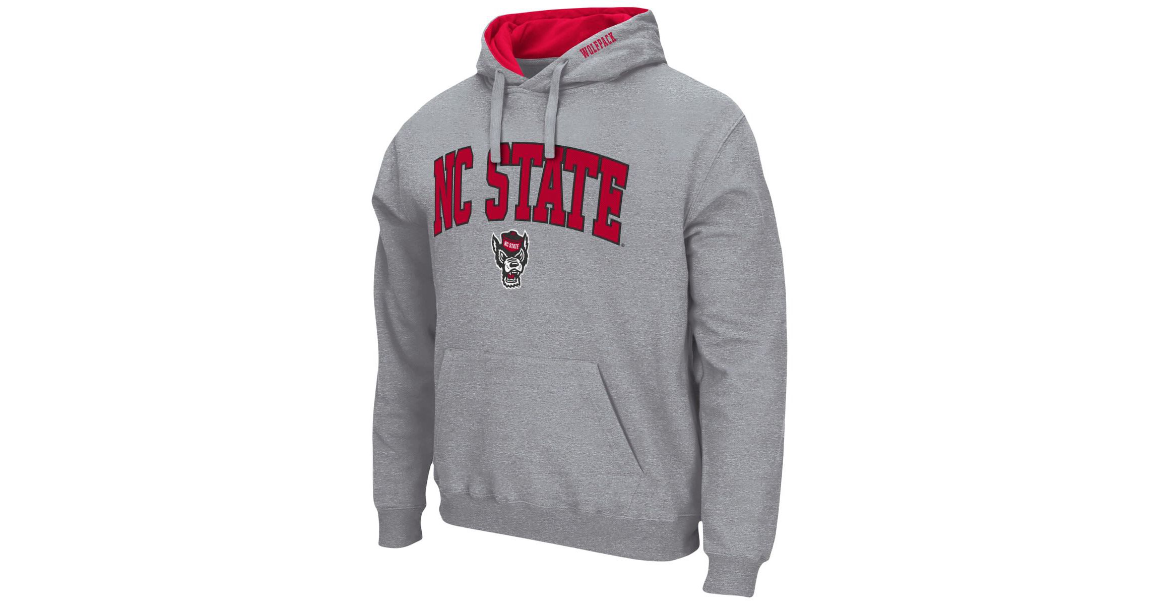 NCAA NC State Wolfpack Arch & Logo 3.0 Pullover Hoodie