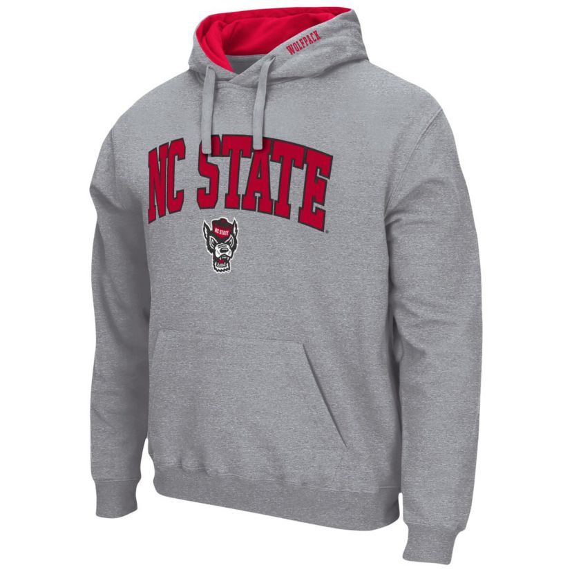 NCAA NC State Wolfpack Arch & Logo 3.0 Pullover Hoodie