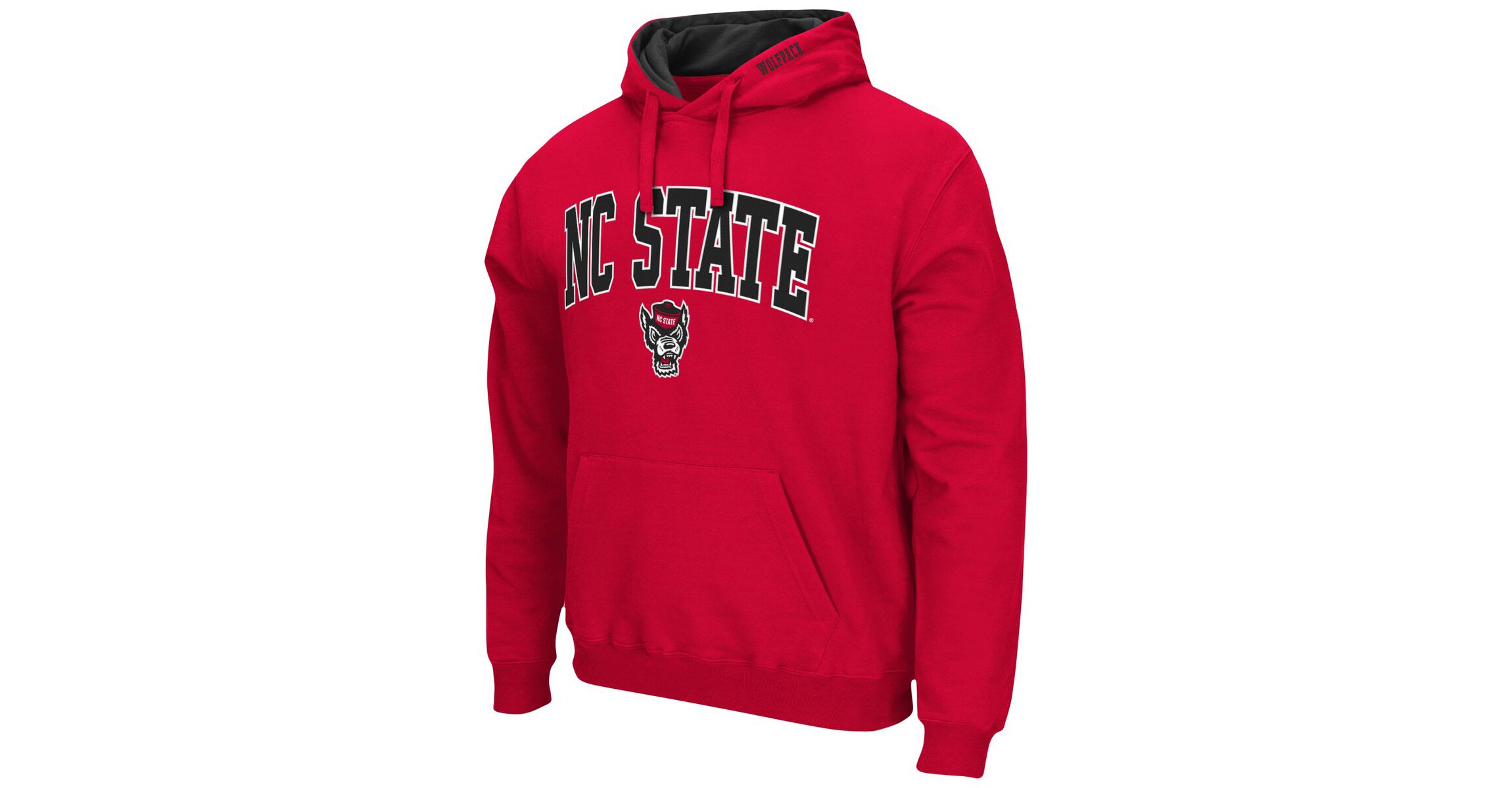 NCAA NC State Wolfpack Arch & Logo 3.0 Pullover Hoodie