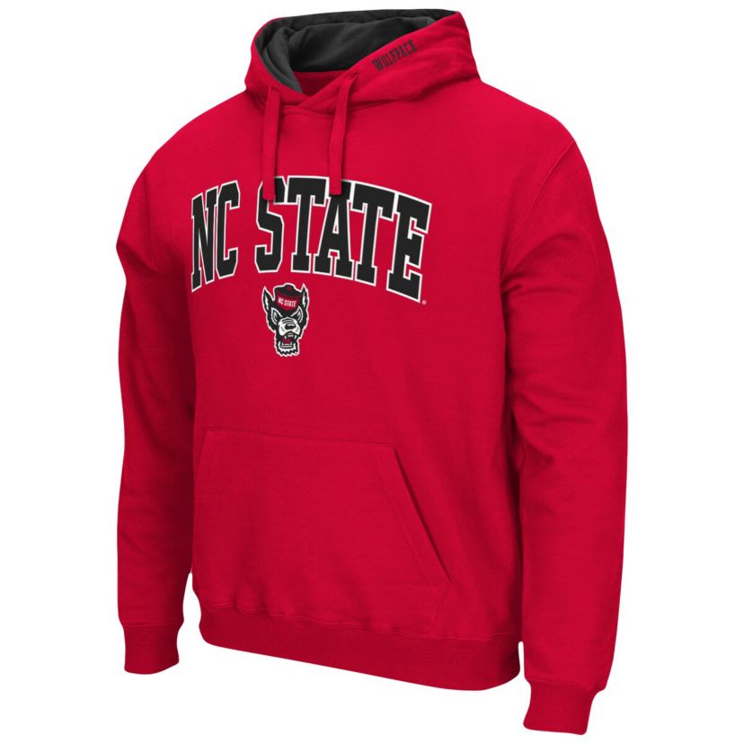 NCAA NC State Wolfpack Arch & Logo 3.0 Pullover Hoodie