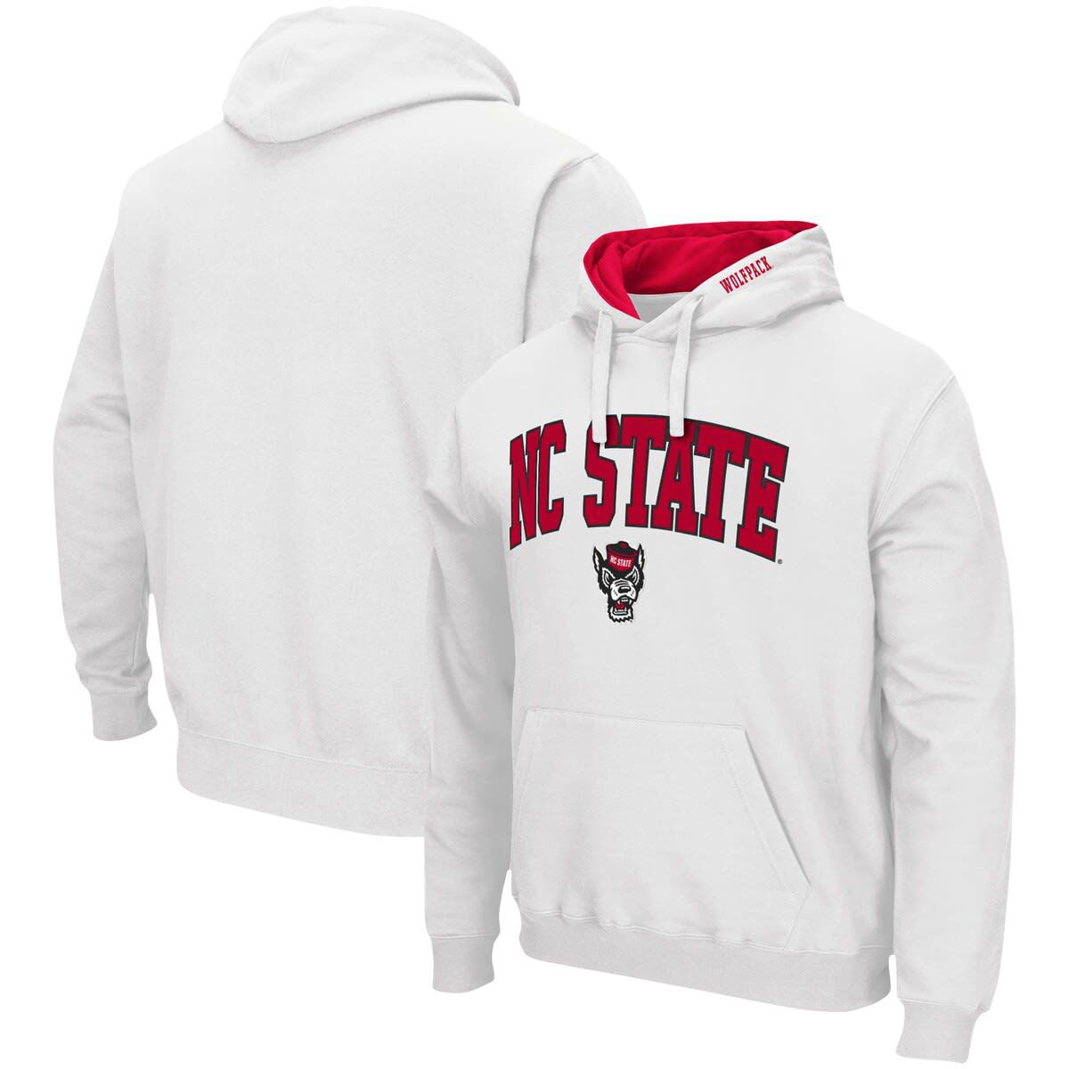 NCAA NC State Wolfpack Arch & Logo 3.0 Pullover Hoodie