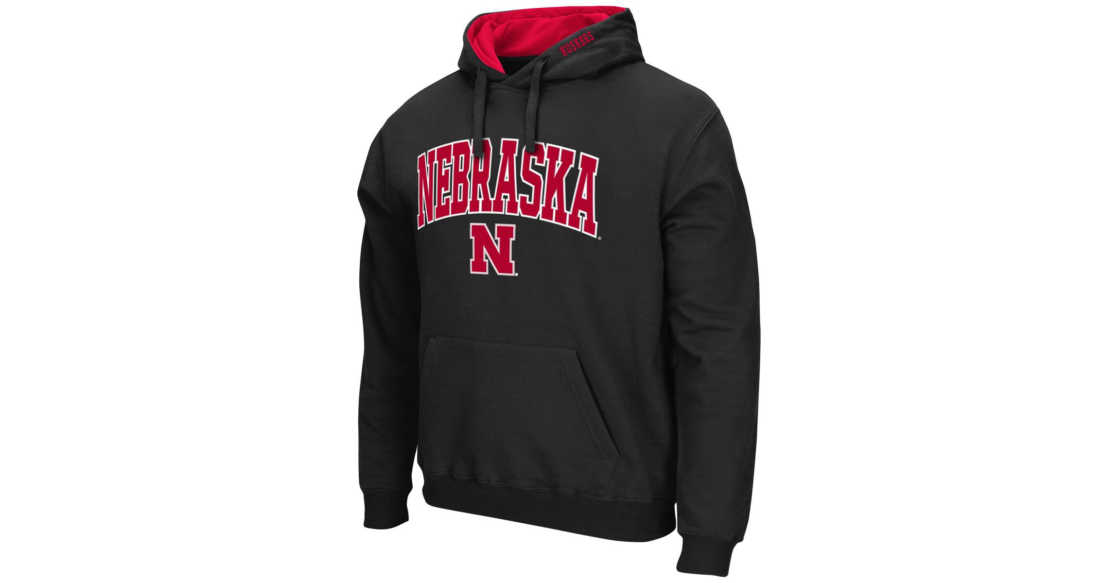 NCAA Nebraska Huskers Arch & Logo 3.0 Pullover Hoodie