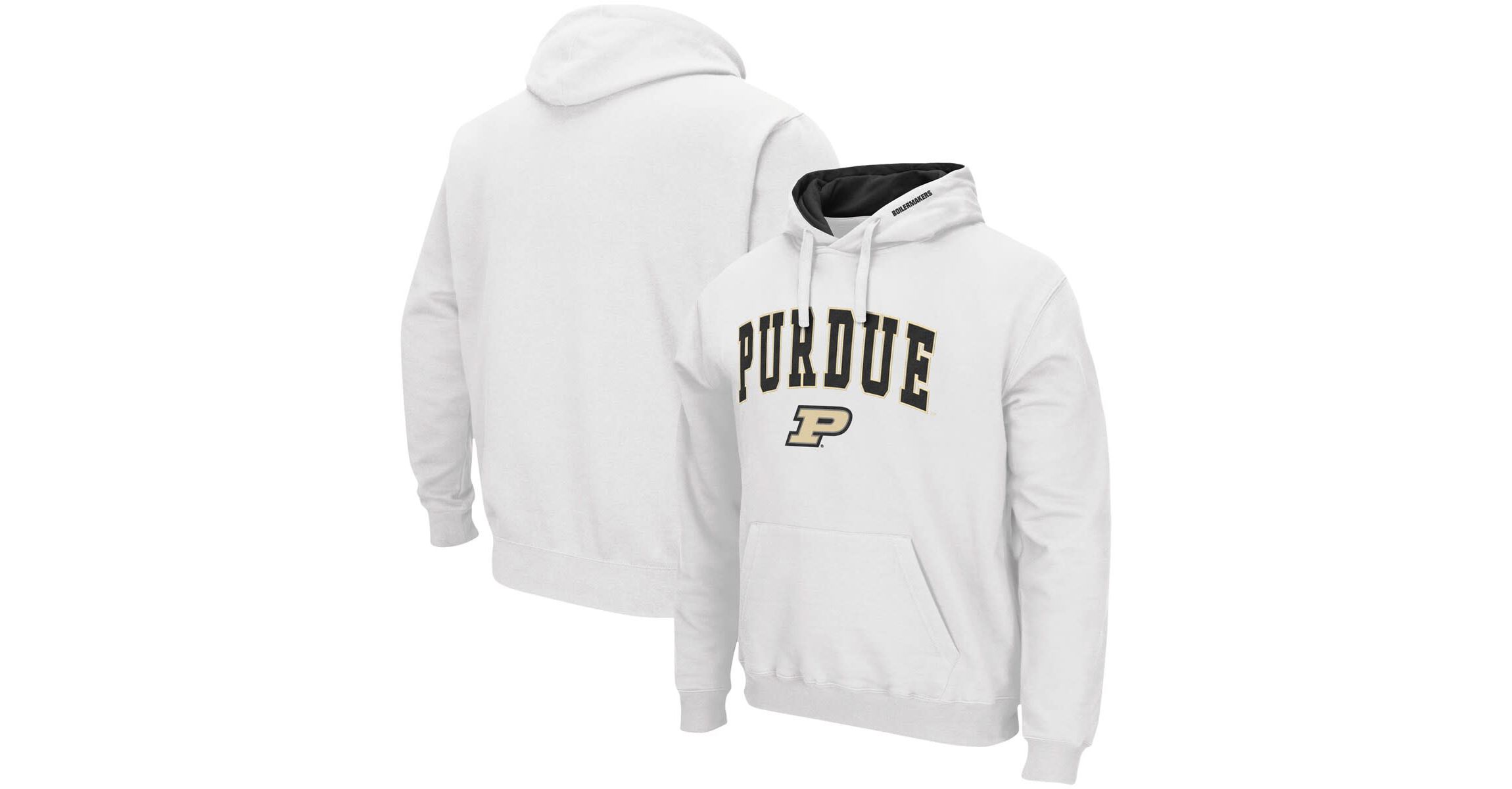 NCAA Purdue Boilermakers Arch & Logo 3.0 Pullover Hoodie