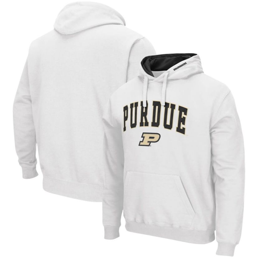 NCAA Purdue Boilermakers Arch & Logo 3.0 Pullover Hoodie