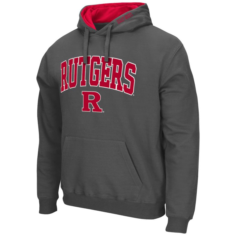 Rutgers Scarlet Knights NCAA Rutgers Knights Arch & Logo 3.0 Pullover Hoodie