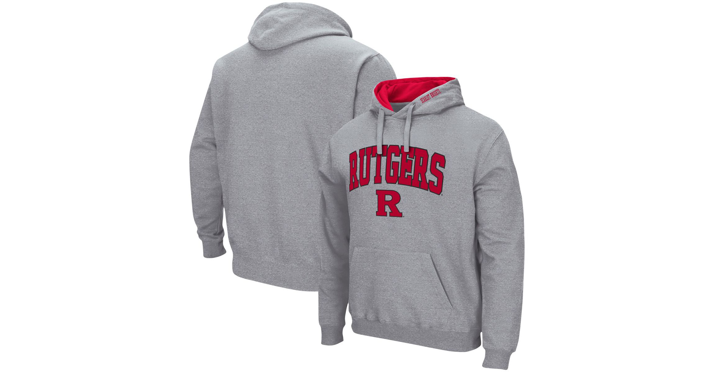 Rutgers Scarlet Knights NCAA Rutgers Knights Arch & Logo 3.0 Pullover Hoodie