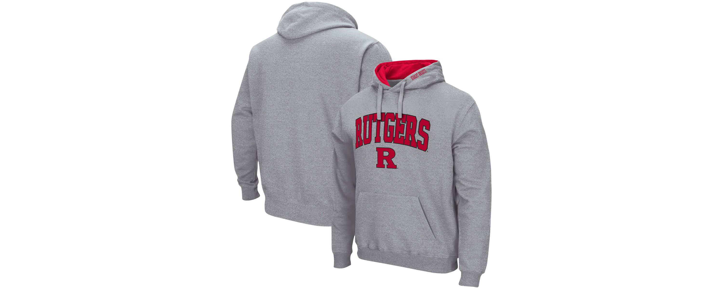 Rutgers Scarlet Knights NCAA Rutgers Knights Arch & Logo 3.0 Pullover Hoodie