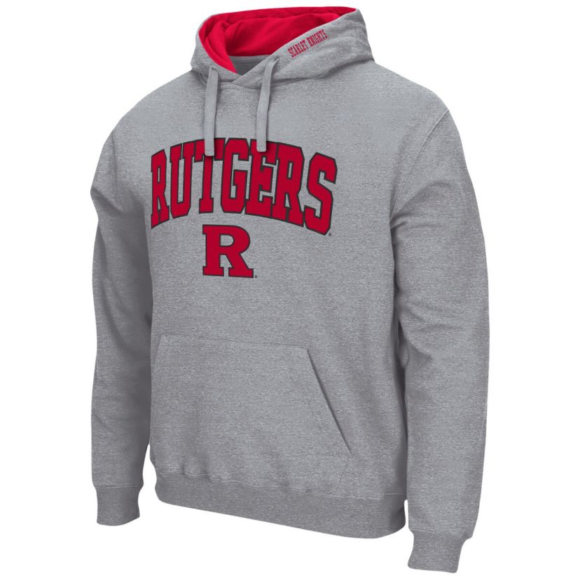 Rutgers Scarlet Knights NCAA Rutgers Knights Arch & Logo 3.0 Pullover Hoodie