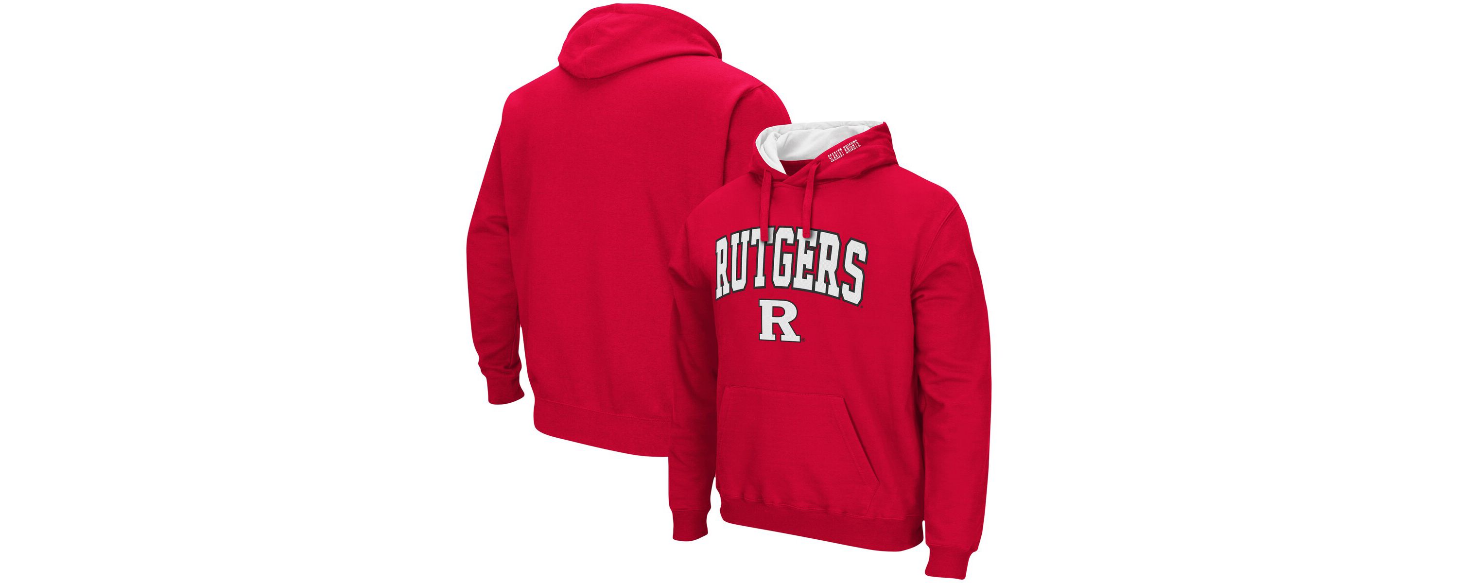 Rutgers Scarlet Knights NCAA Rutgers Knights Arch & Logo 3.0 Pullover Hoodie