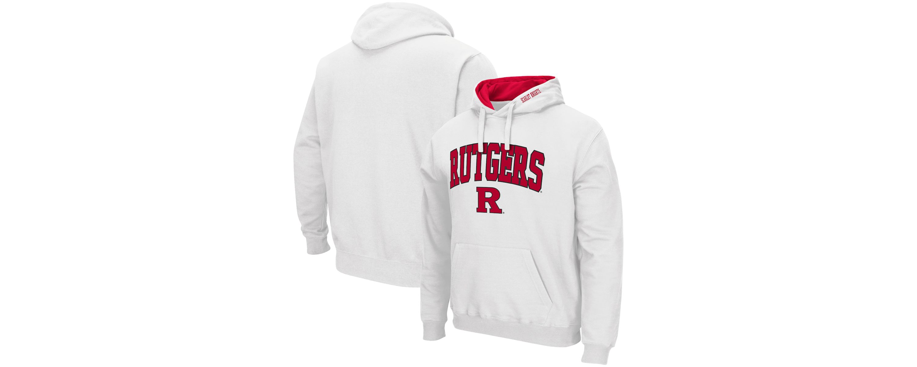 Rutgers Scarlet Knights NCAA Rutgers Knights Arch & Logo 3.0 Pullover Hoodie