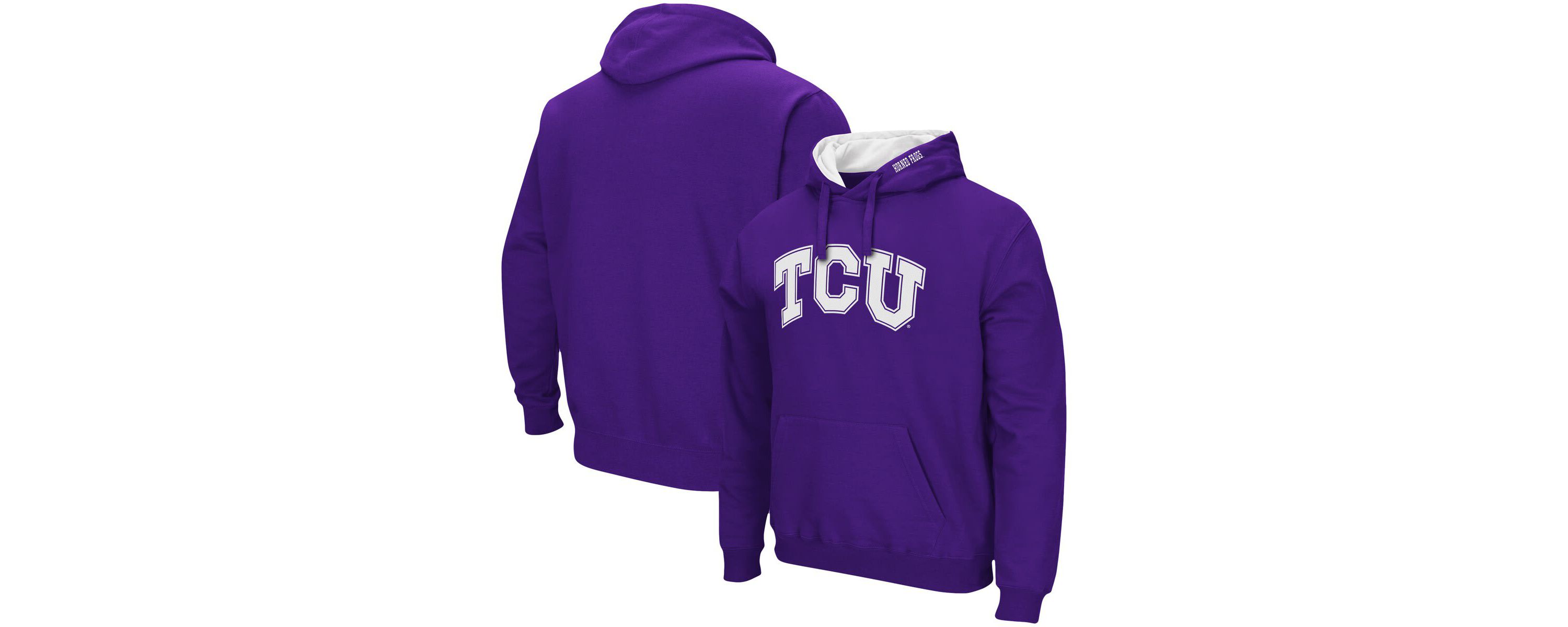 NCAA TCU Horned Frogs Arch & Logo 3.0 Pullover Hoodie