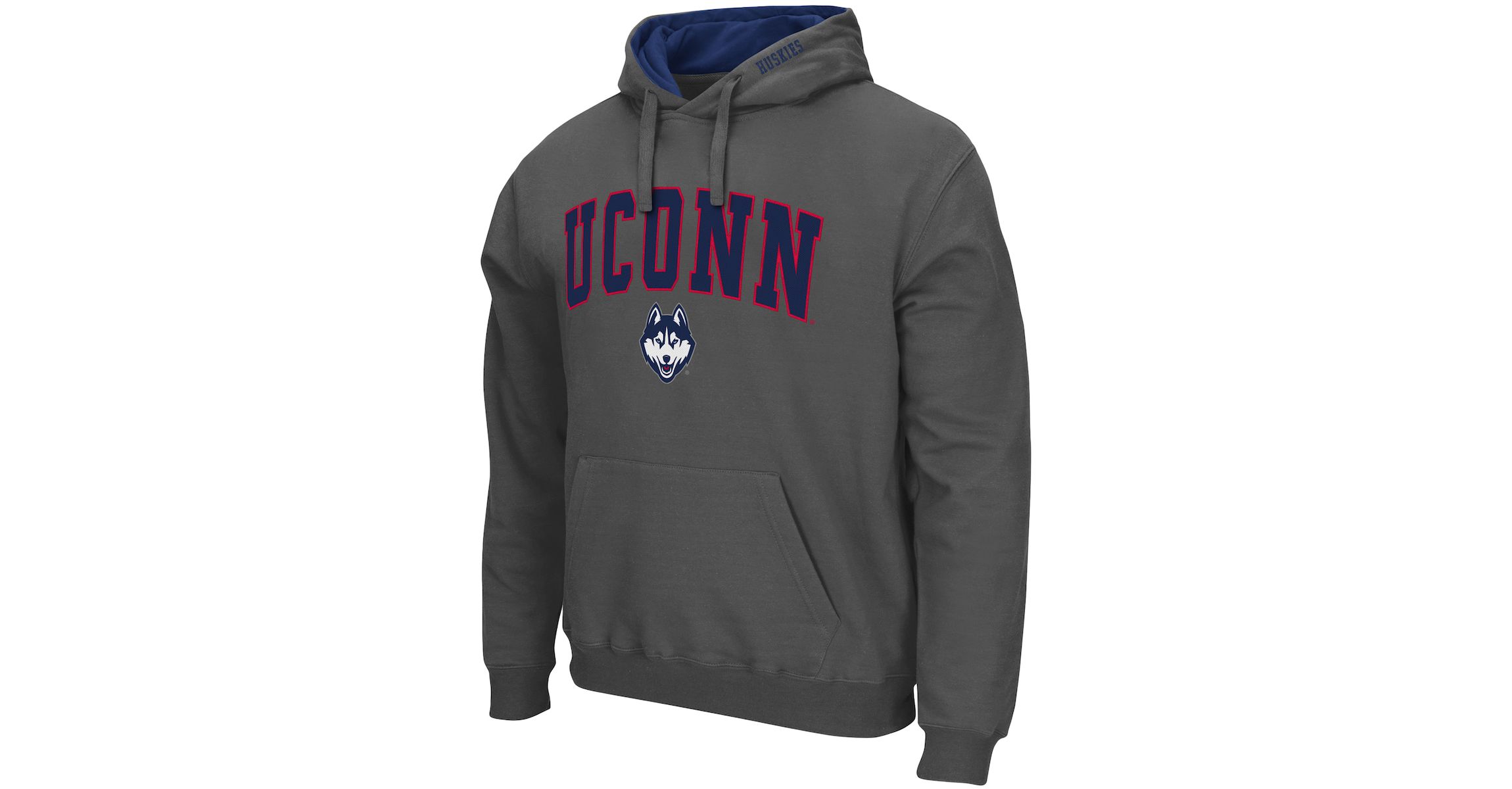 Connecticut Huskies NCAA UConn Huskies Arch & Logo 3.0 Pullover Hoodie