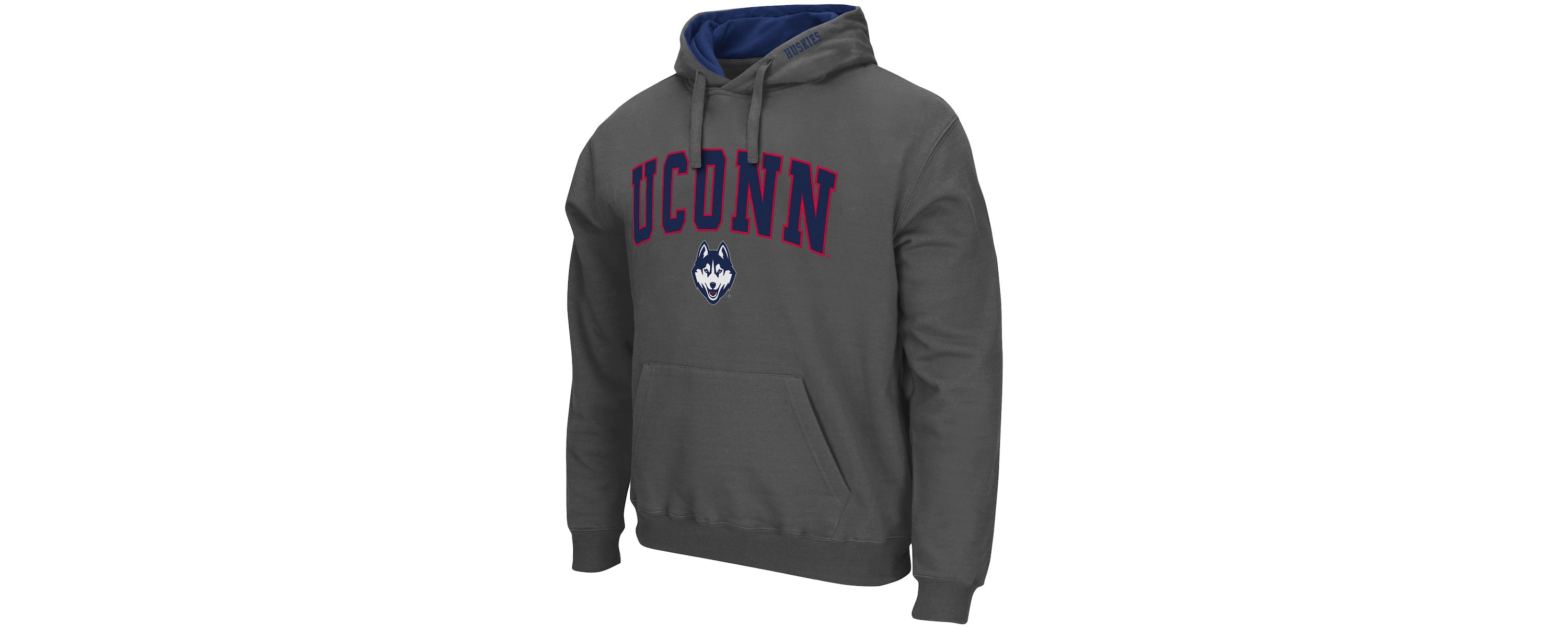 Connecticut Huskies NCAA UConn Huskies Arch & Logo 3.0 Pullover Hoodie