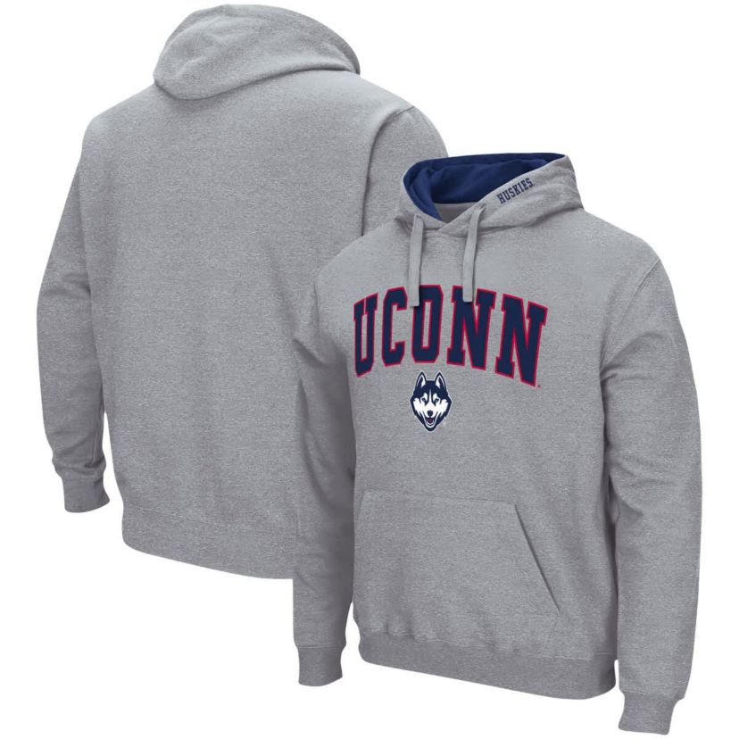 Connecticut Huskies NCAA UConn Huskies Arch & Logo 3.0 Pullover Hoodie