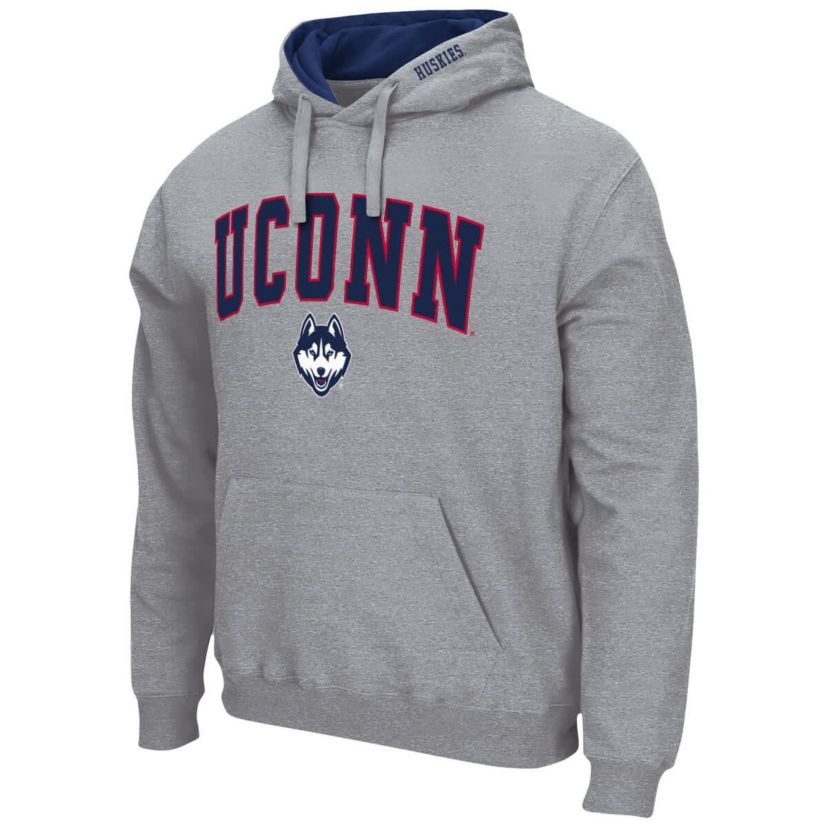 Connecticut Huskies NCAA UConn Huskies Arch & Logo 3.0 Pullover Hoodie
