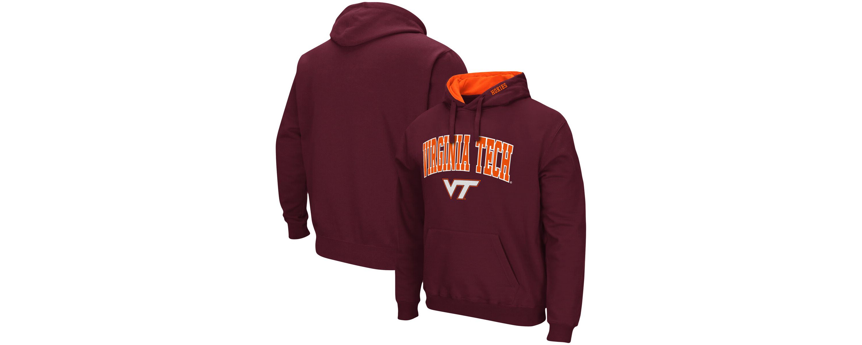 NCAA Virginia Tech Hokies Arch & Logo 3.0 Pullover Hoodie