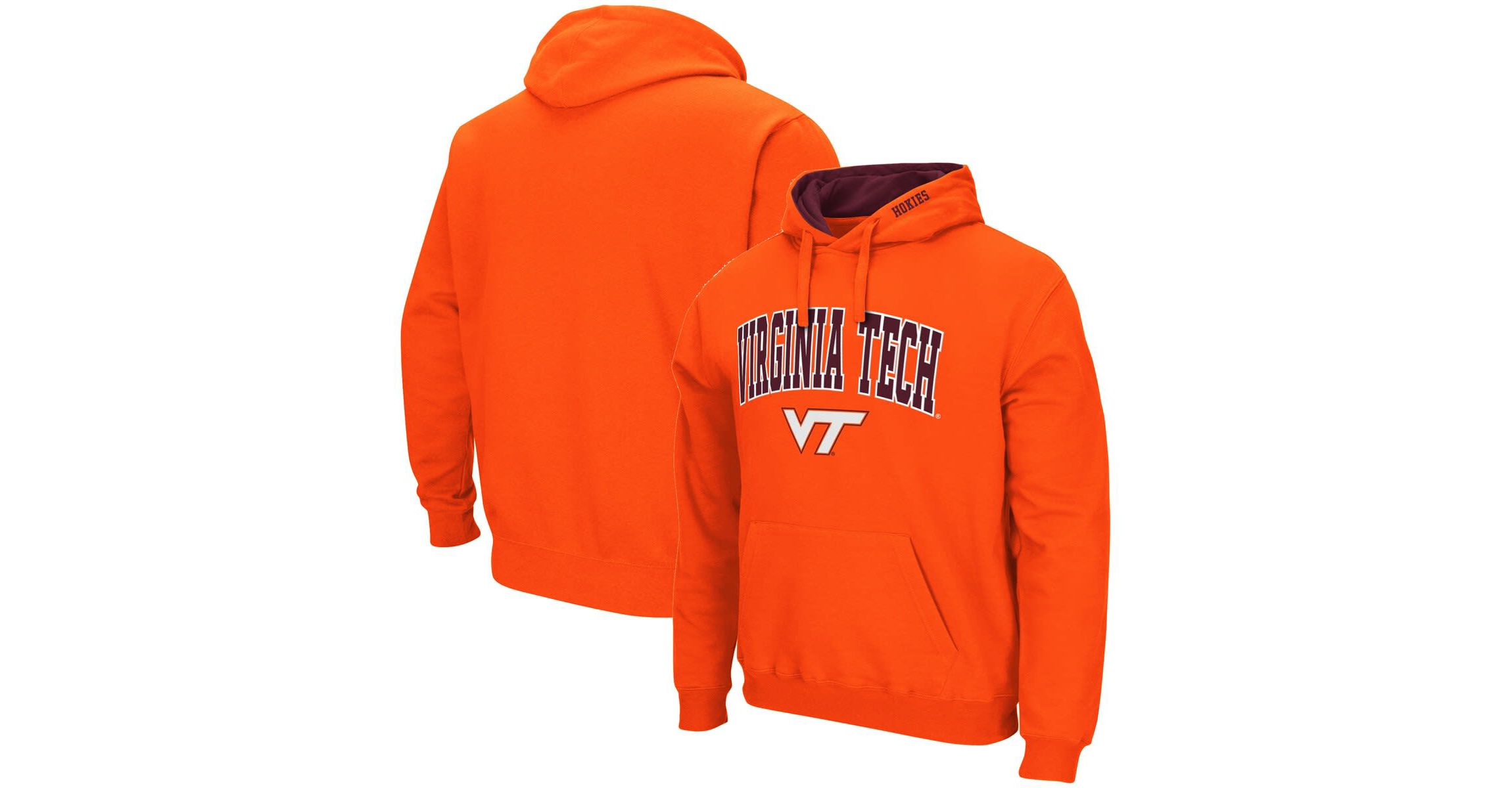 NCAA Virginia Tech Hokies Arch & Logo 3.0 Pullover Hoodie