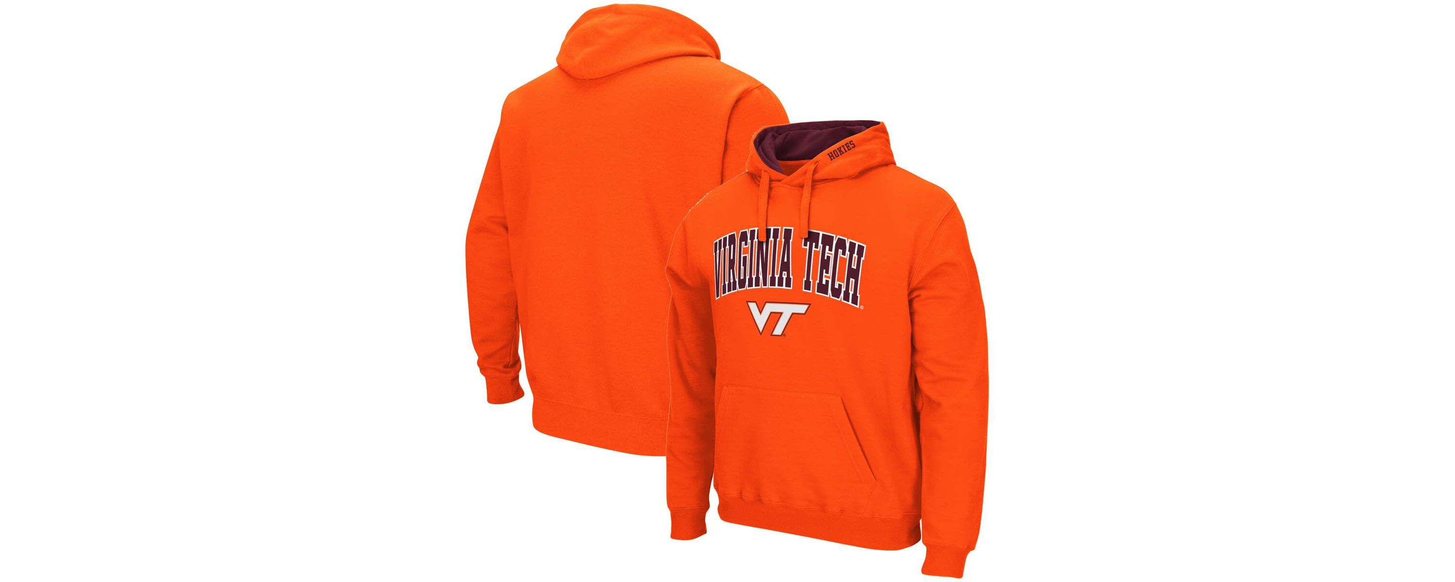 NCAA Virginia Tech Hokies Arch & Logo 3.0 Pullover Hoodie