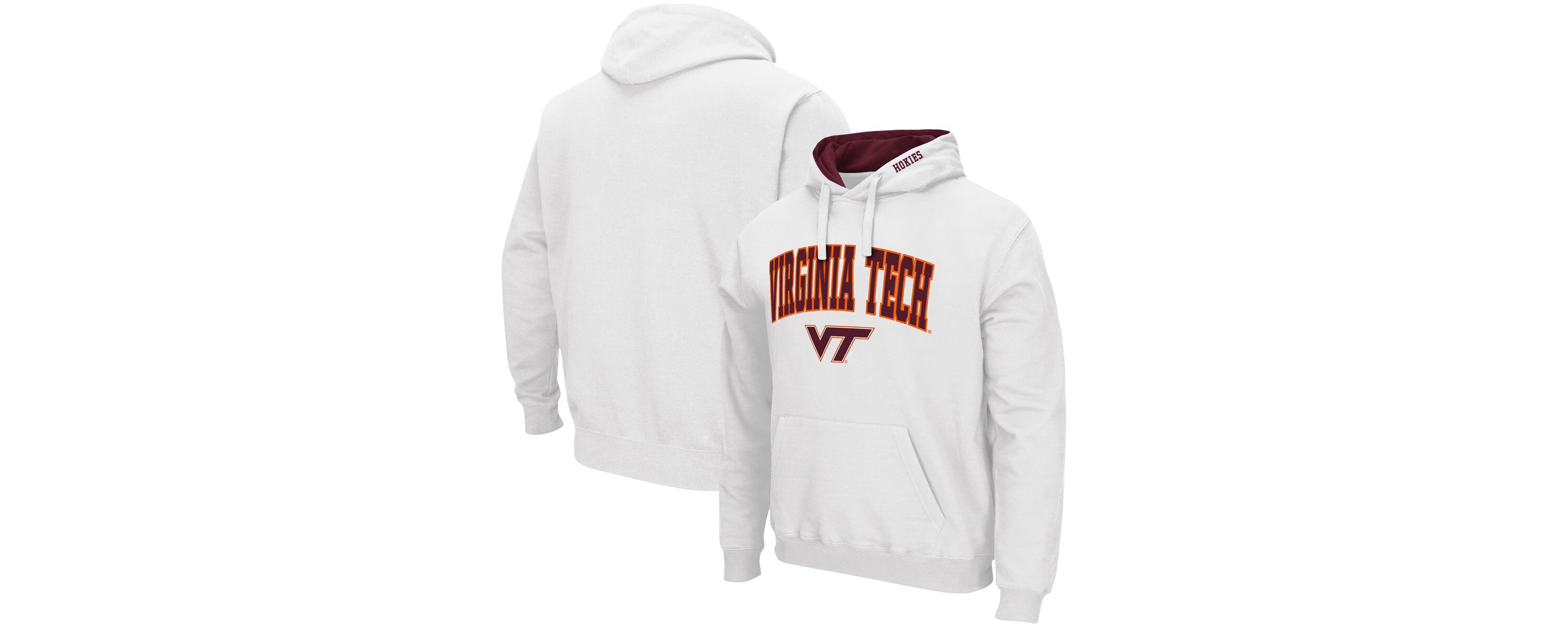NCAA Virginia Tech Hokies Arch & Logo 3.0 Pullover Hoodie