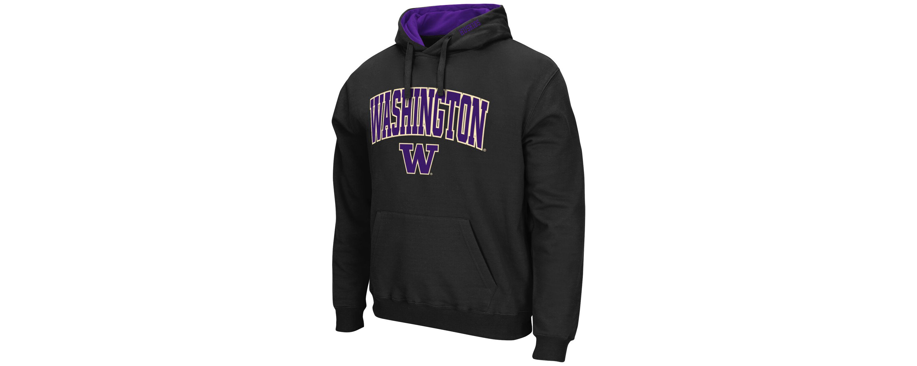 NCAA Washington Huskies Arch & Logo 3.0 Pullover Hoodie