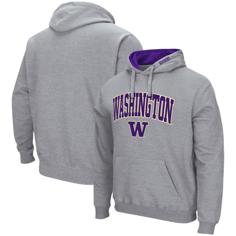 NCAA Washington Huskies Arch & Logo 3.0 Pullover Hoodie