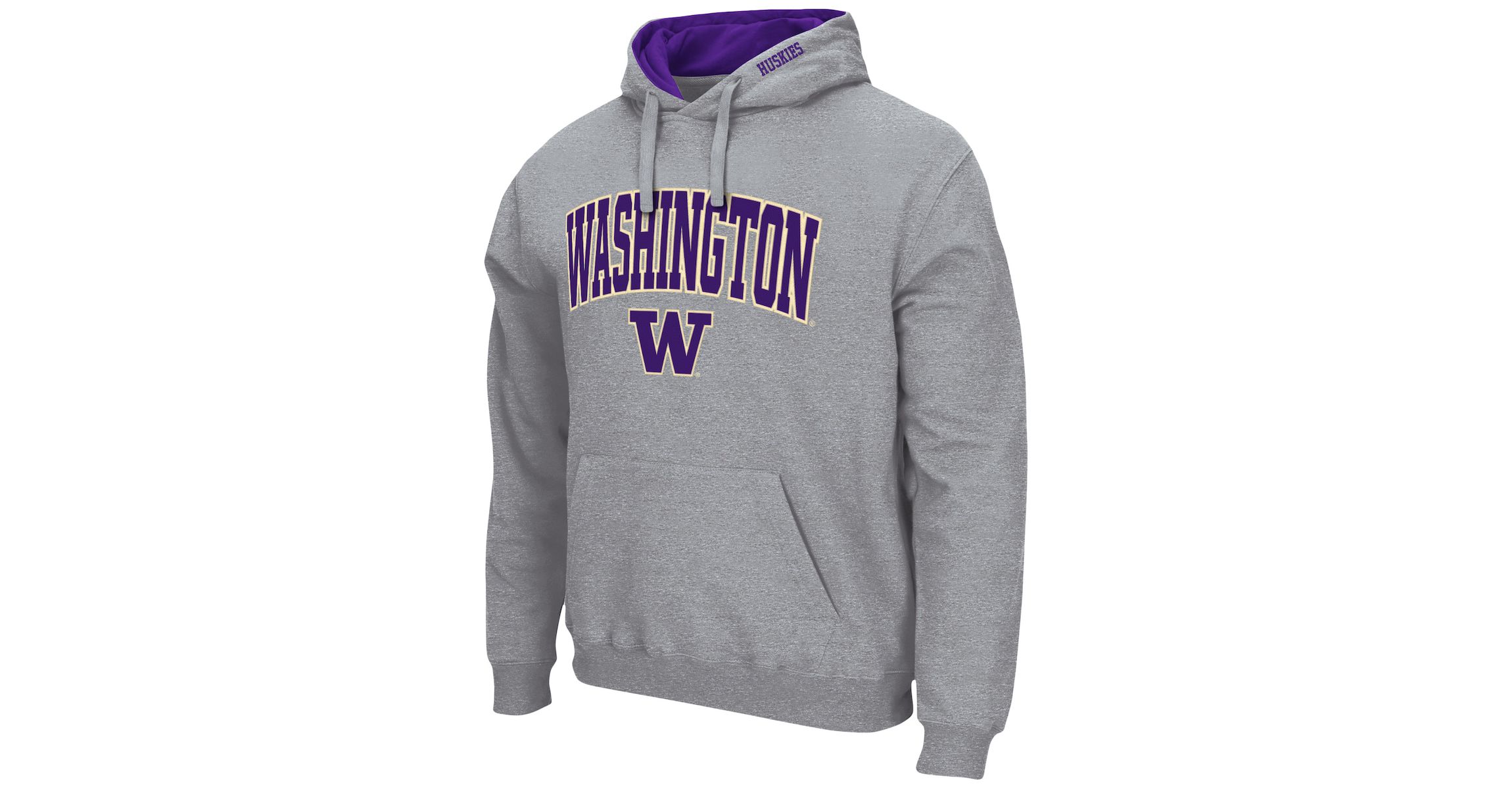 NCAA Washington Huskies Arch & Logo 3.0 Pullover Hoodie