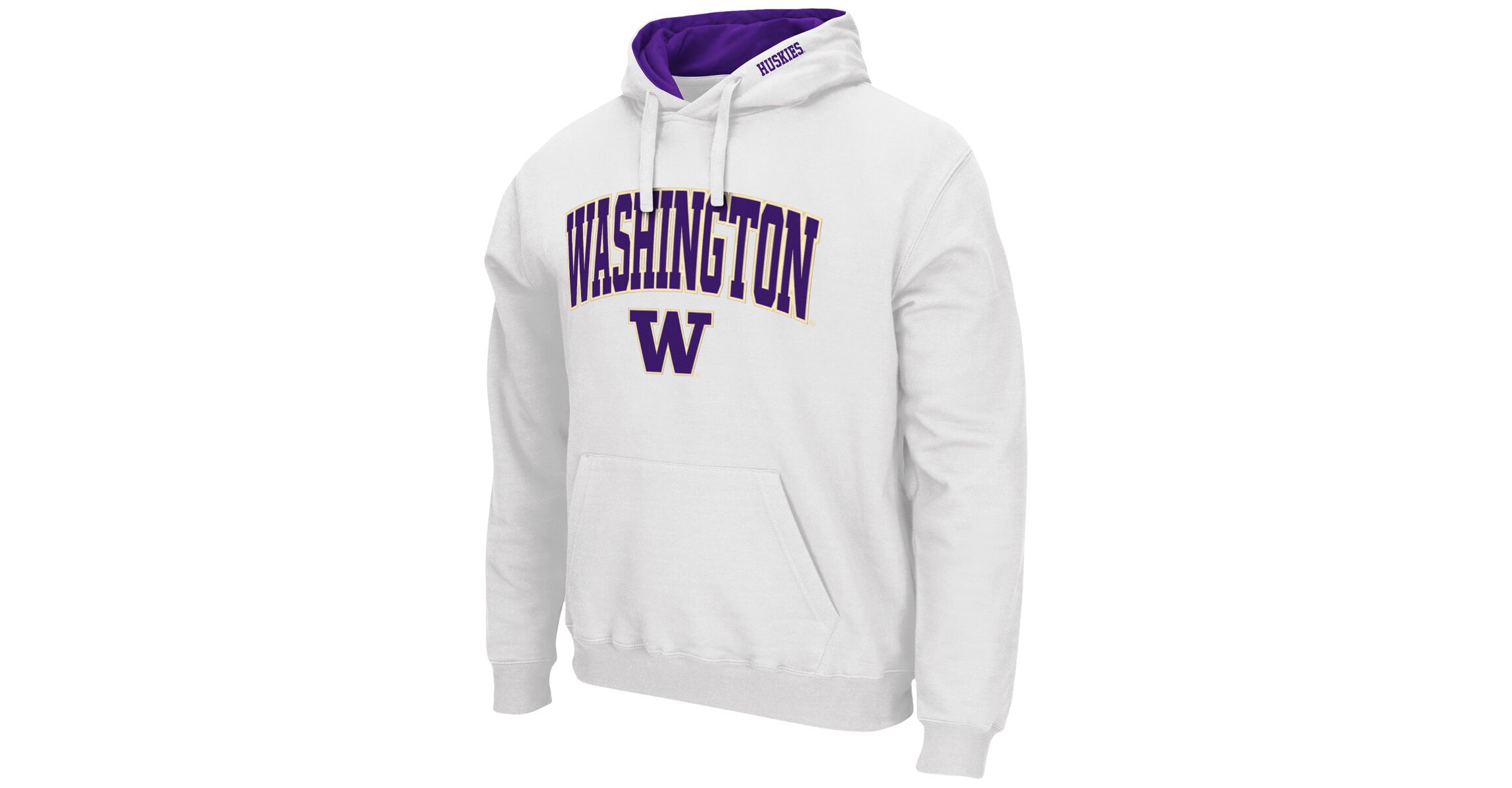 NCAA Washington Huskies Arch & Logo 3.0 Pullover Hoodie