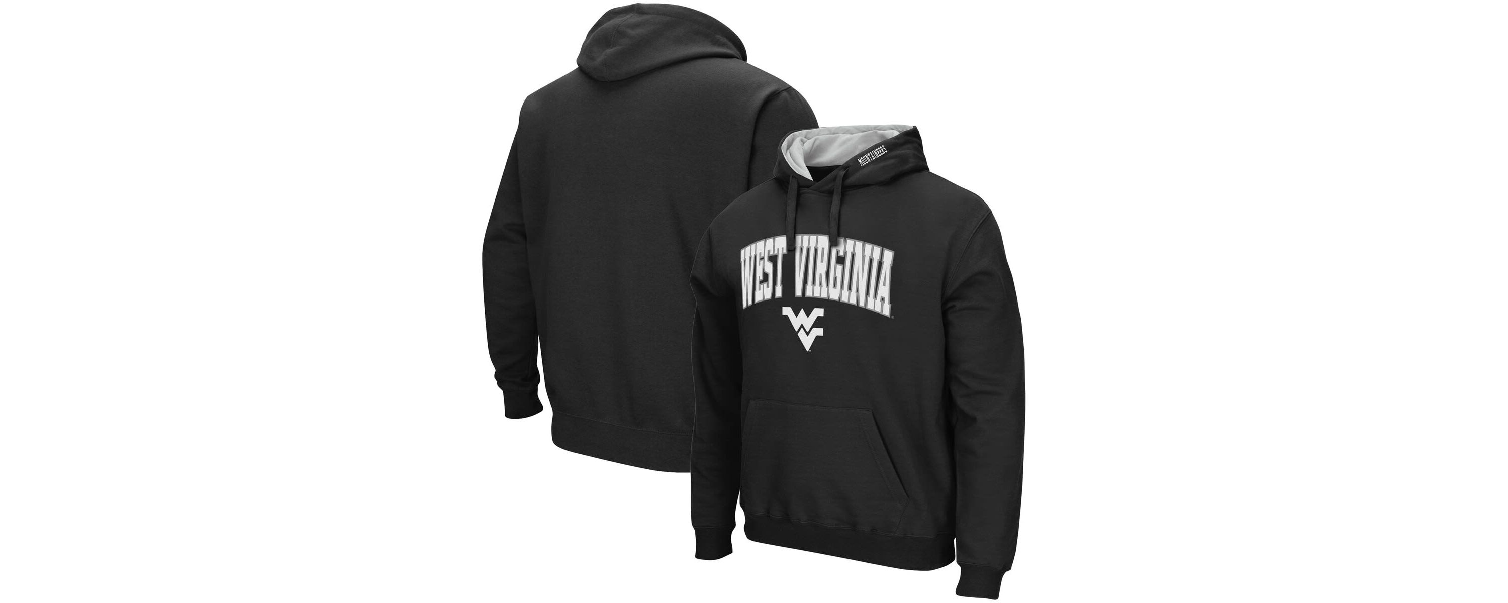 NCAA West Virginia Mountaineers Arch & Logo 3.0 Pullover Hoodie