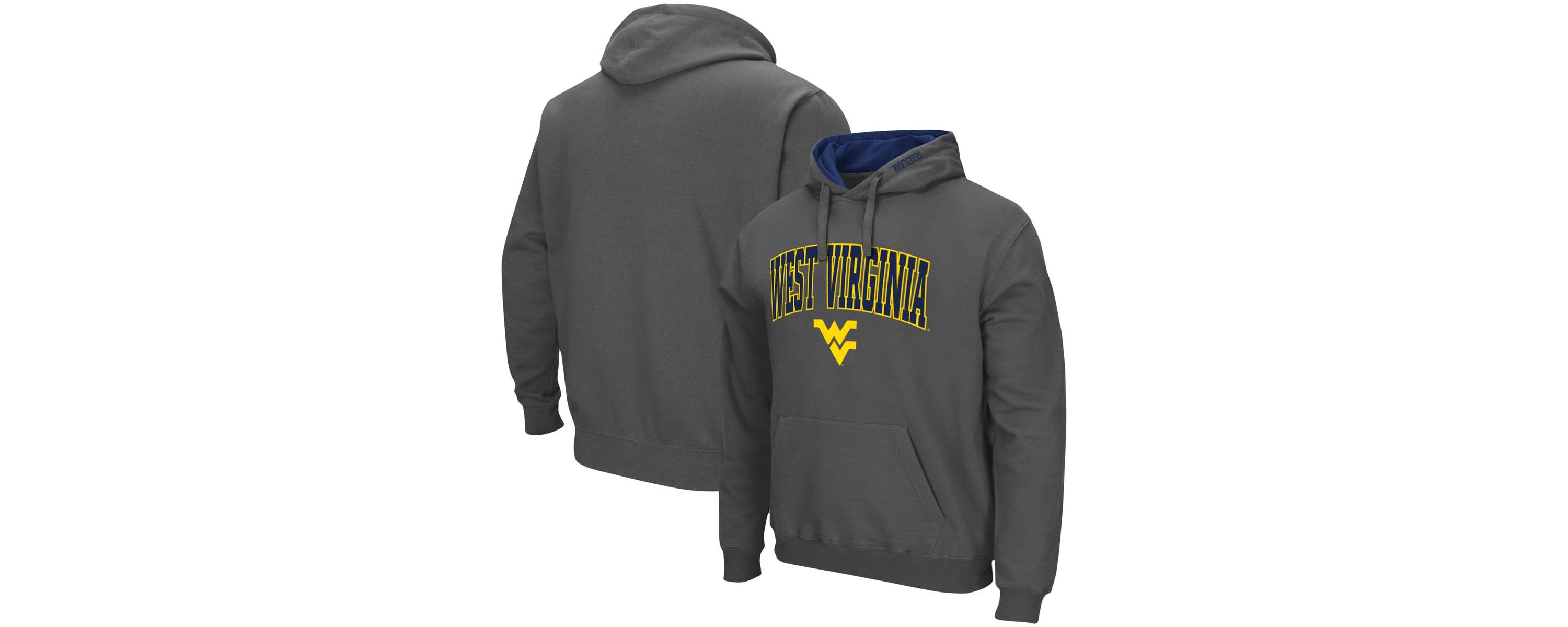 NCAA West Virginia Mountaineers Arch & Logo 3.0 Pullover Hoodie