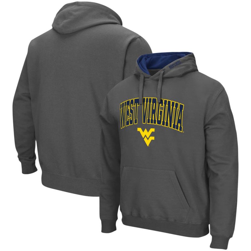 NCAA West Virginia Mountaineers Arch & Logo 3.0 Pullover Hoodie