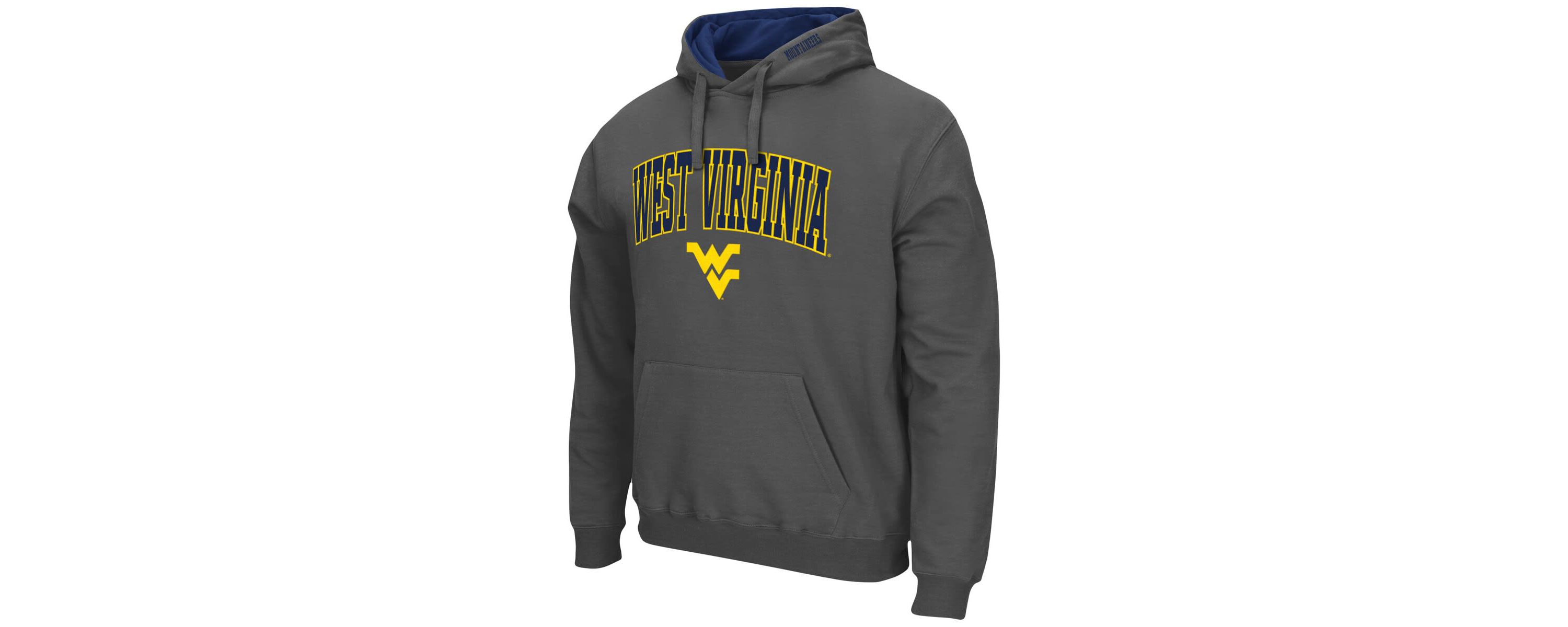 NCAA West Virginia Mountaineers Arch & Logo 3.0 Pullover Hoodie