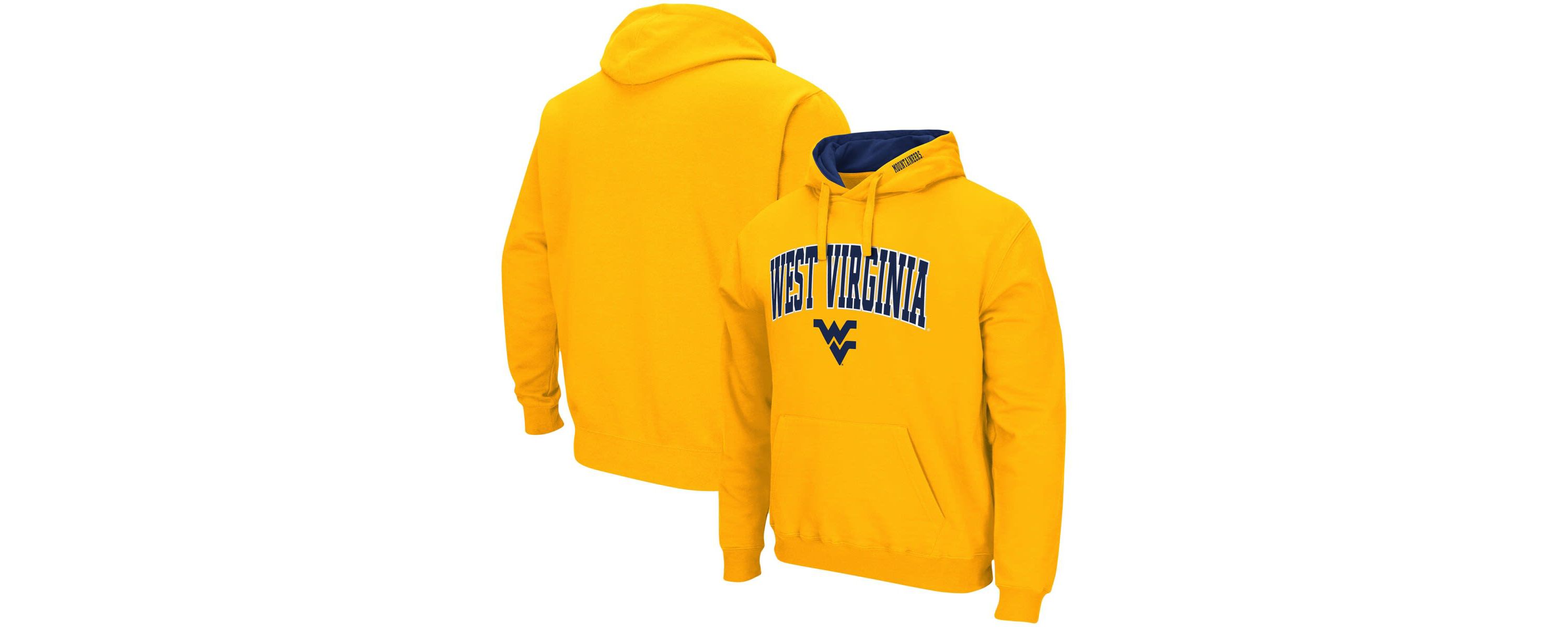 NCAA West Virginia Mountaineers Arch & Logo 3.0 Pullover Hoodie
