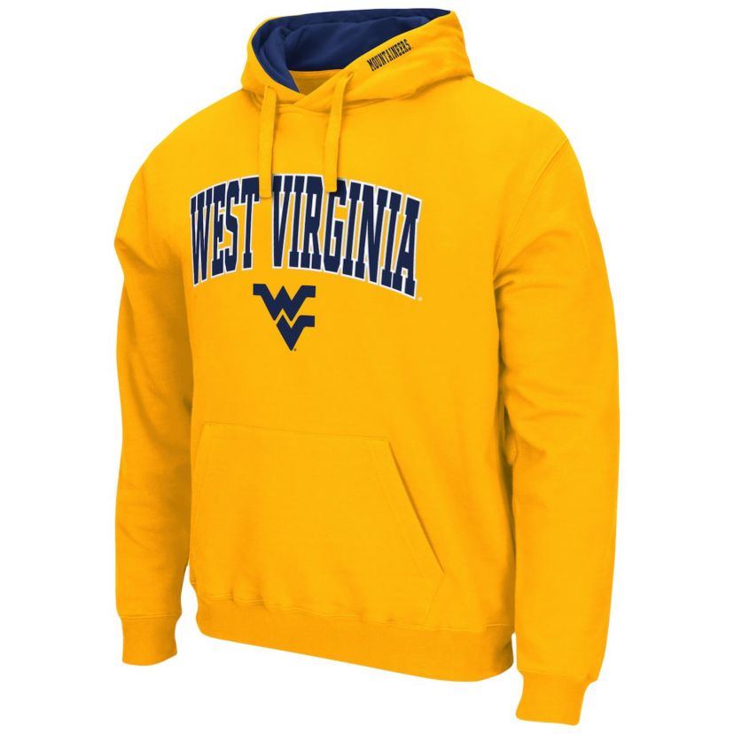 NCAA West Virginia Mountaineers Arch & Logo 3.0 Pullover Hoodie