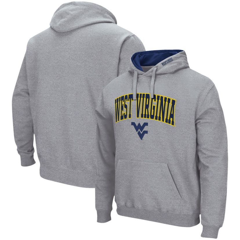 NCAA West Virginia Mountaineers Arch & Logo 3.0 Pullover Hoodie