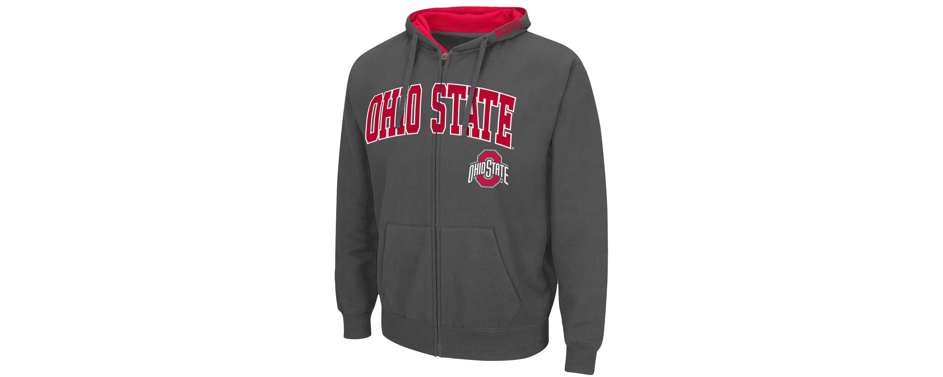 NCAA Ohio State Buckeyes Logo Full-Zip Hoodie