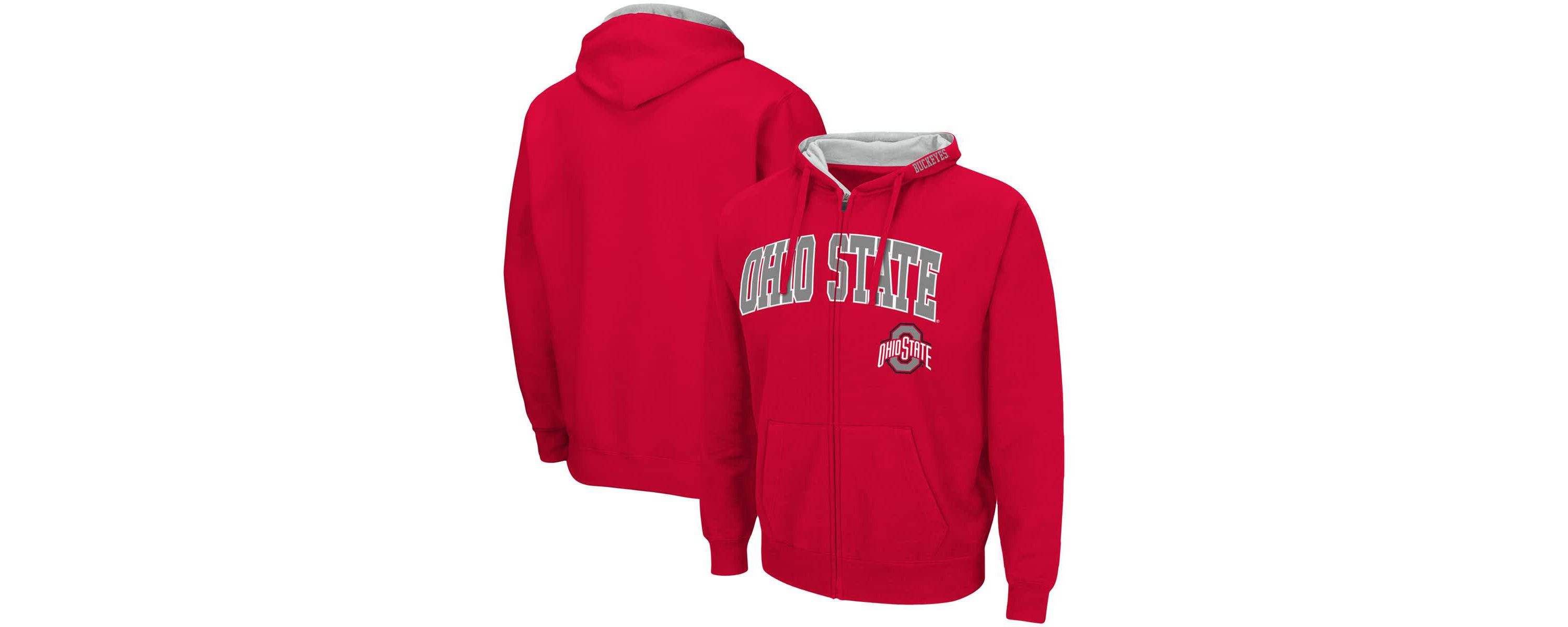 NCAA Ohio State Buckeyes Logo Full-Zip Hoodie