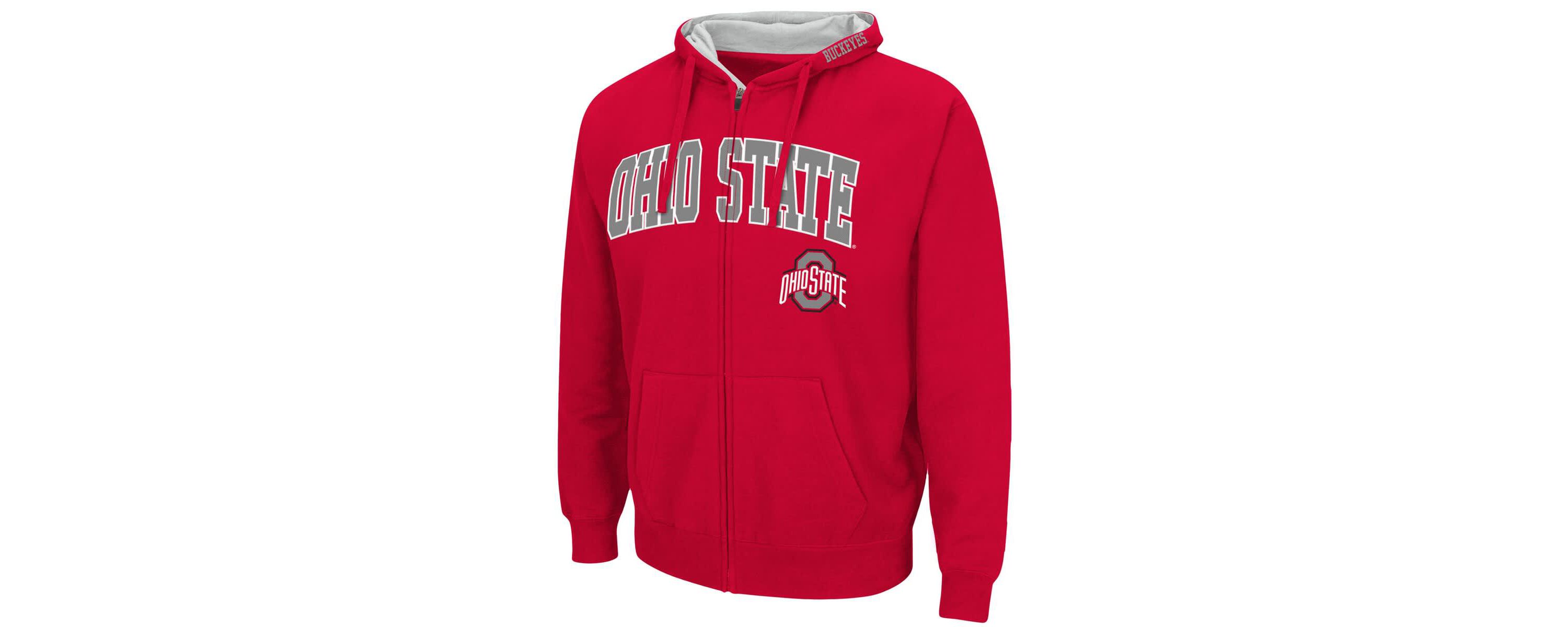 NCAA Ohio State Buckeyes Logo Full-Zip Hoodie