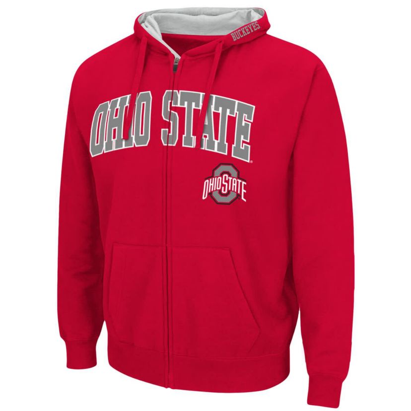 NCAA Ohio State Buckeyes Logo Full-Zip Hoodie