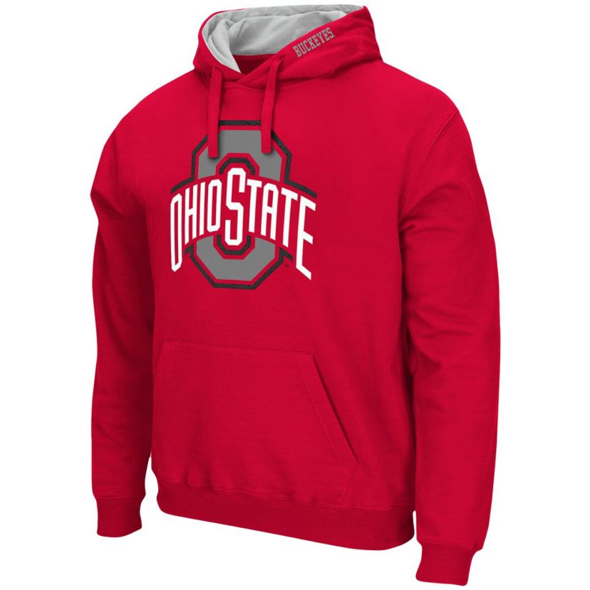 NCAA Ohio State Buckeyes Arch and Logo Pullover Hoodie