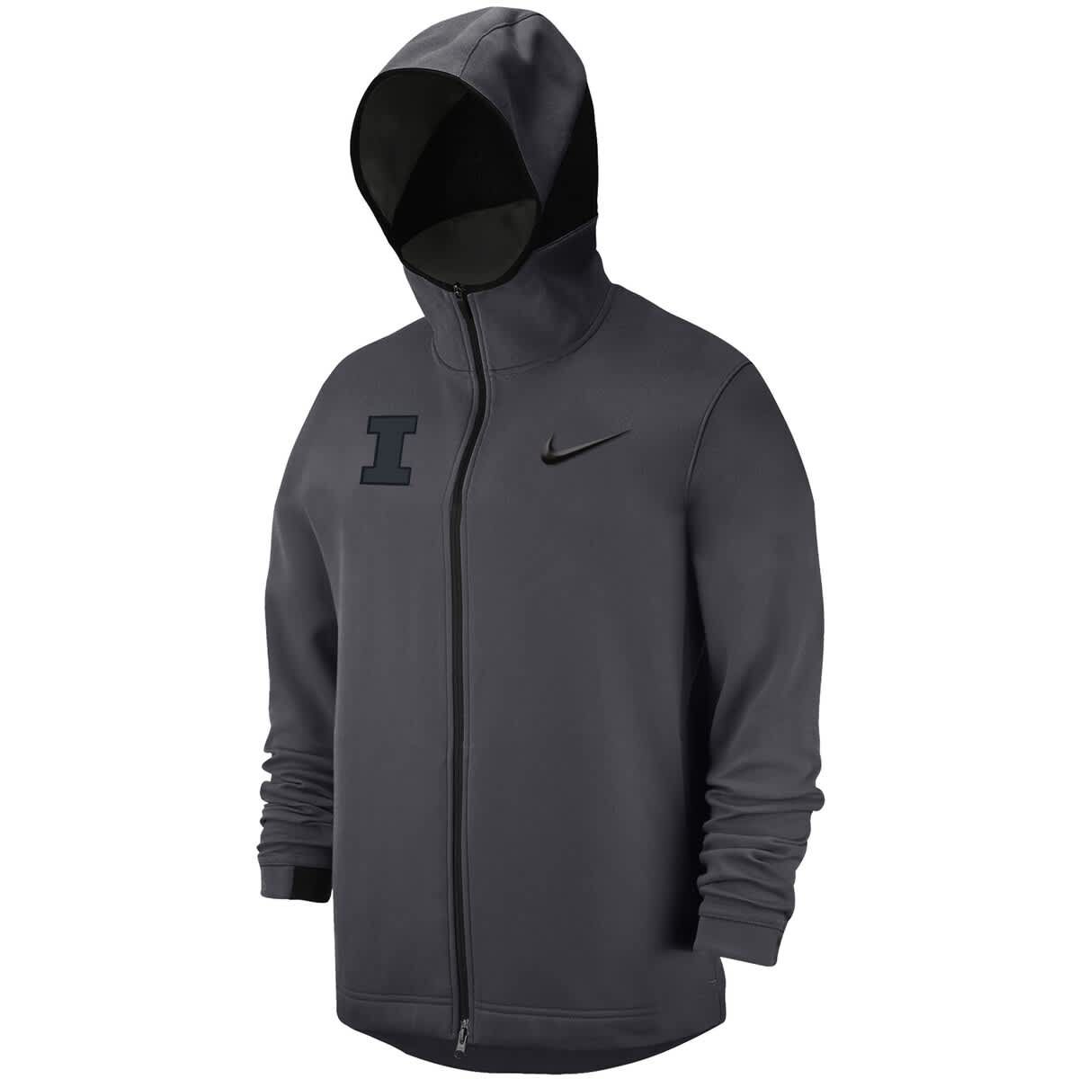 NCAA Nike Illinois Fighting Illini Tonal Showtime Full-Zip Hoodie