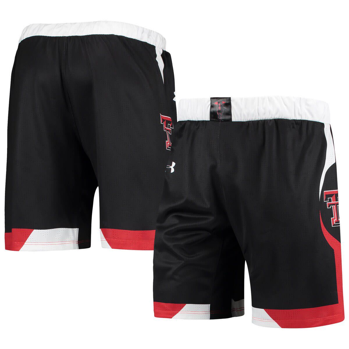 Texas Tech Red Raiders NCAA Under Armour Texas Tech Raiders Team Replica Basketball Shorts