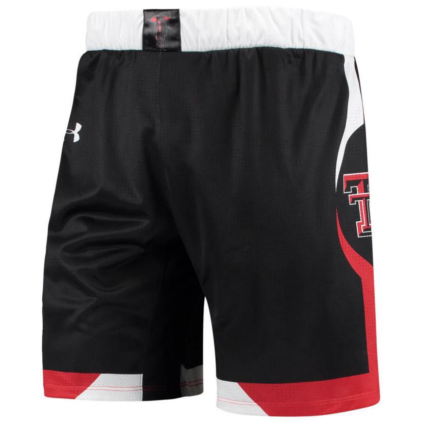 Texas Tech Red Raiders NCAA Under Armour Texas Tech Raiders Team Replica Basketball Shorts