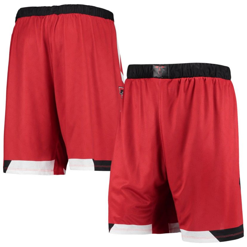 Texas Tech Red Raiders NCAA Under Armour Texas Tech Raiders Team Replica Basketball Shorts