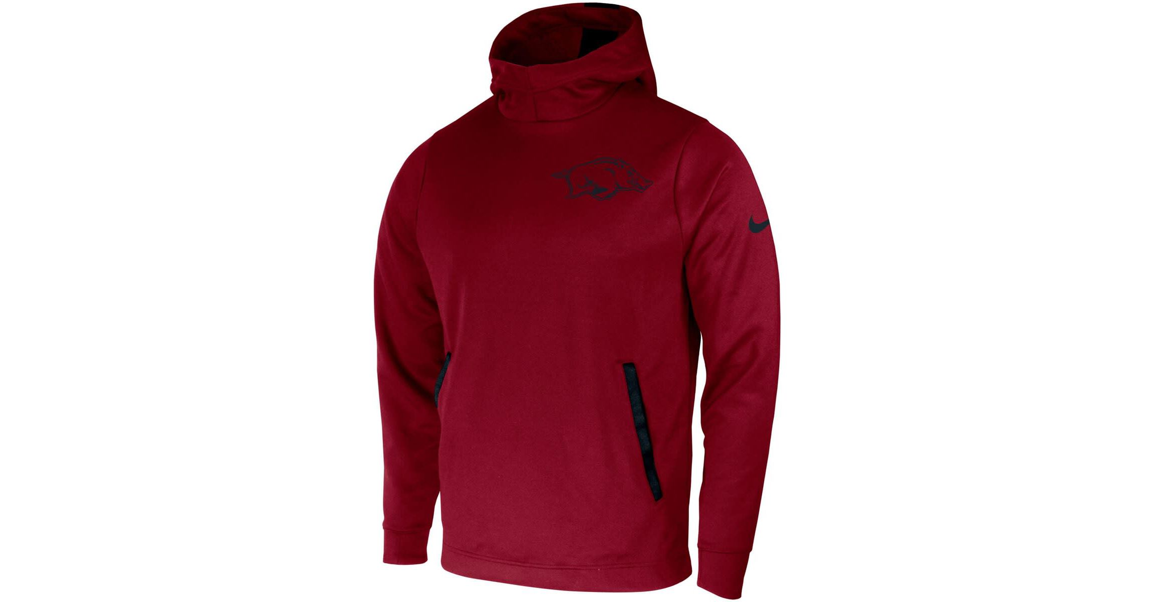 NCAA Nike Arkansas Razorbacks 2-Hit Performance Pullover Hoodie
