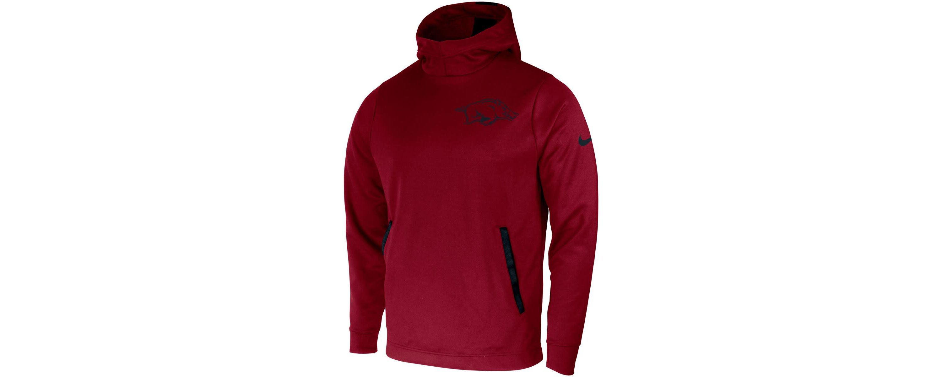 NCAA Nike Arkansas Razorbacks 2-Hit Performance Pullover Hoodie