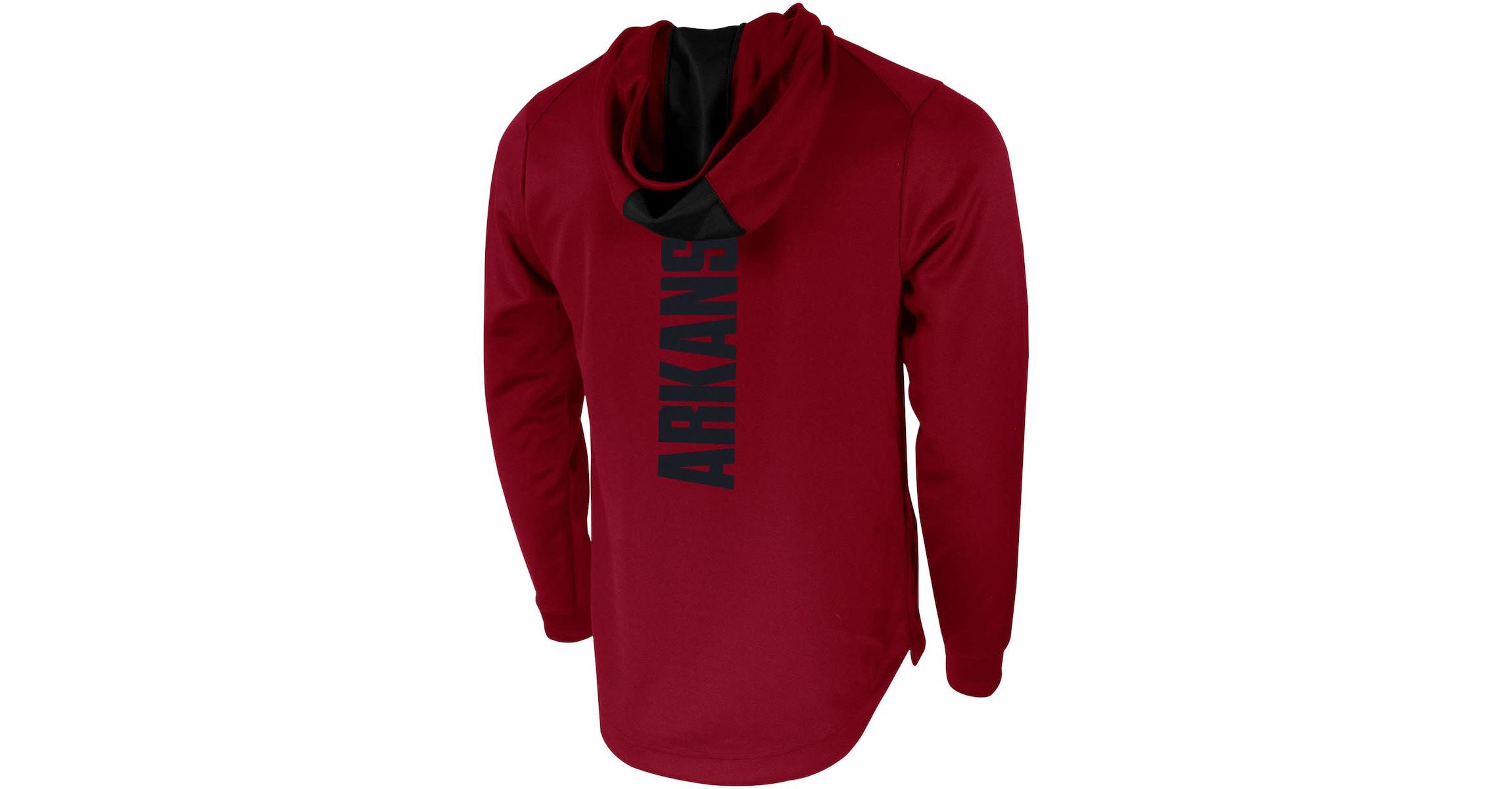 NCAA Nike Arkansas Razorbacks 2-Hit Performance Pullover Hoodie